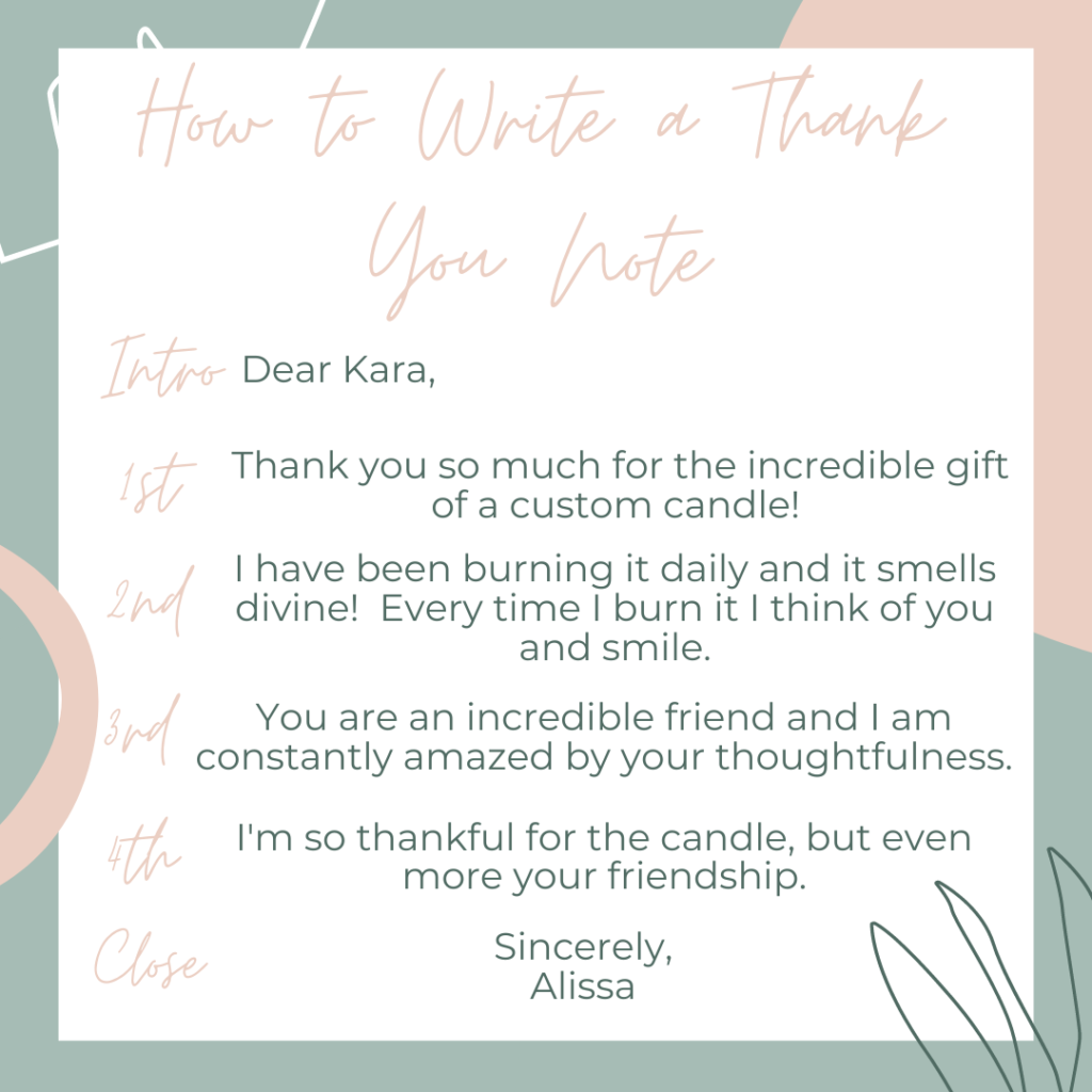How to Write a Thank You Note Examples and Helpful Timeline